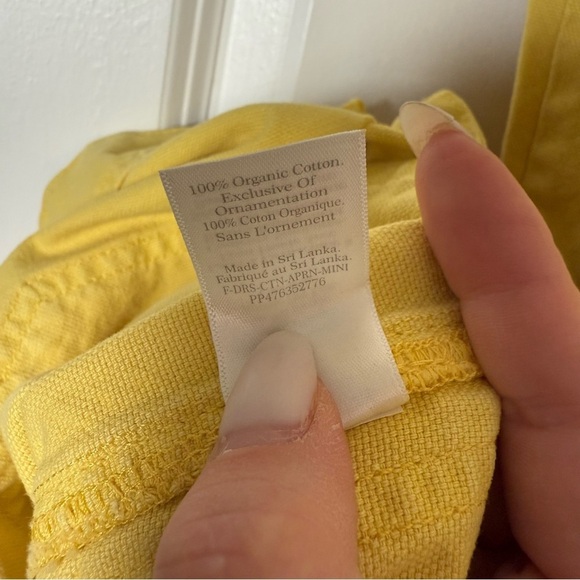 NWT Everlane Cross-Back Apron Mini Dress Size Small - Picture 5 of 10